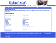 Tablet Screenshot of buildercentral.com